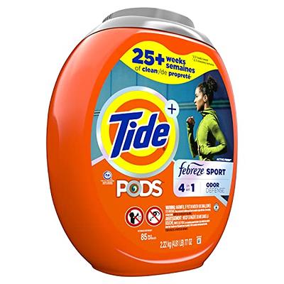 Tide Power Pods Sport with Febreze Freshness Odor Defense Liquid