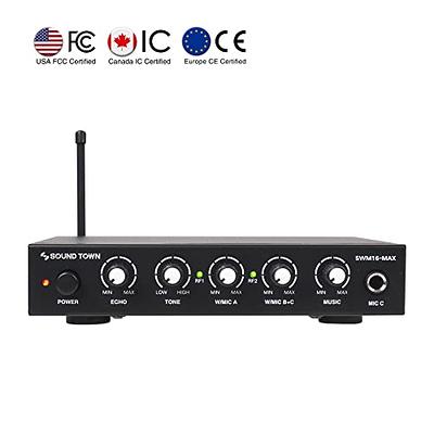 2.1 Channel Bluetooth Digital Amplifier HDMI ARC/COAX/OPT MIC Karaoke Amp  Player