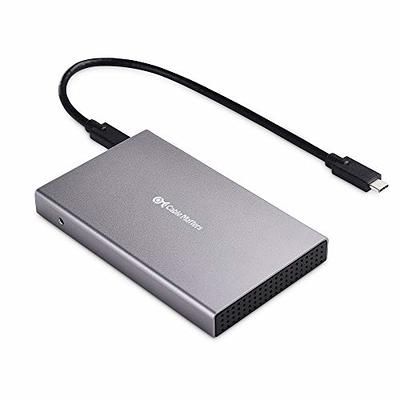 Cable Matters Premium Aluminum 10Gbps Gen 2 USB C Hard Drive Enclosure for  2.5 SSD/HDD