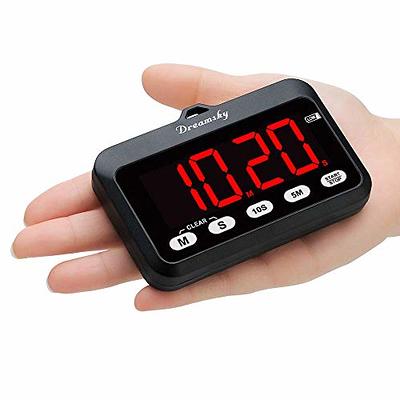 VDKIDKT Digital Kitchen Timer for Cooking, Multi-Function Electronic Timer,  Big Digits Loud Alarm Strong Magnetic Backing, Classroom Timers for