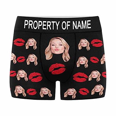 Property of Custom Face Underwear - All Over Print Cheeky