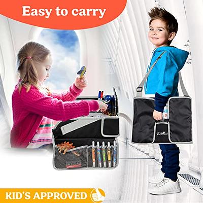 PILLANI Kids Travel Tray for Car - Car Seat Tray for Kids Travel, Car Trays  for Kids