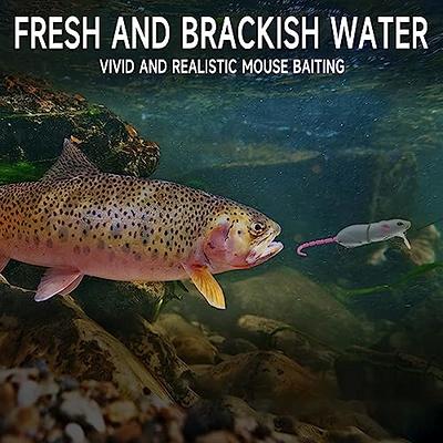 5pcs Saltwater Stainless Steel Bright Color Artificial Fishing