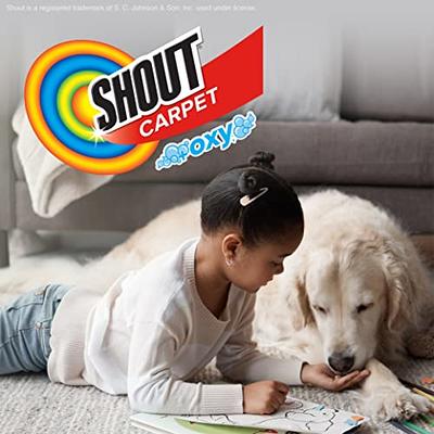 SHOUT Pets Enzymatic Stain & Odor Remover for Carpeting