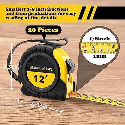 Where's My Tape Measure? 10ft Measuring Tape Retractable - Tape Measure  with Fractions Marked - Measurement Tape 3 Pack of Small Measure Tapes –  Locking, Retrac…