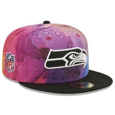 Official New Era Seattle Seahawks Black 59FIFTY Fitted Cap