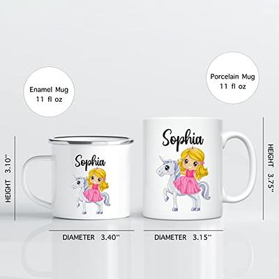 Personalized Mug for Kids, Hot Chocolate / Coffee Mug for Boys