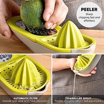 4-in-1 Ginger Peeler, Grater, Slicer & Extractor Tool