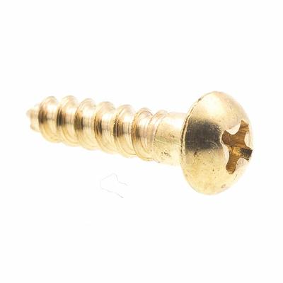 #4 x 1-1/2 in. Phillips Round Head Zinc Plated Wood Screw (4-Pack)