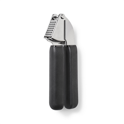 Choice 7 1/4 Chrome Garlic Press