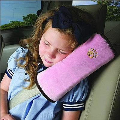 Seatbelt Pillow for Kids, for car booster seat, travel infant and toddler car  seat head and neck shoulder support protection belt cushion, adult  children's seat belt cushion 