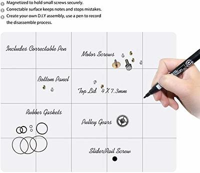 Magnetic Mat, Magnetic Project Mat, Large Size Writing Note Mat