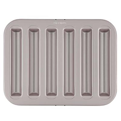 Wilton Nonstick Mini Fluted Tube Pan 6-Cavity Bakeware Set, 2-Piece 