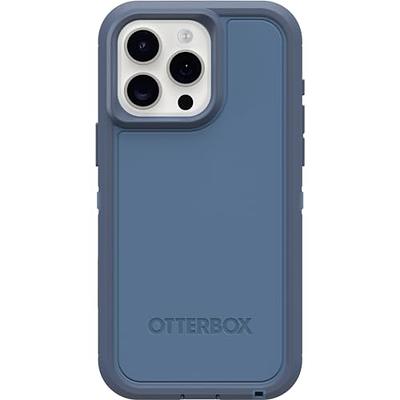  OtterBox iPhone 15 Pro MAX (Only) Defender Series XT Clear Case  - DARK SIDE (Black/Clear), screenless, rugged , snaps to MagSafe, lanyard  attachment (ships in polybag, ideal for business customers) 