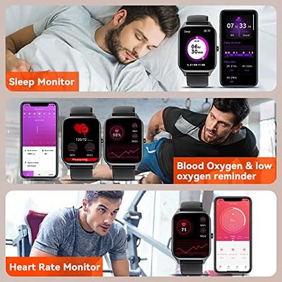 Men Smart Watch IP68 Waterproof Bluetooth Call Sports Watch Heart Rate  Weather