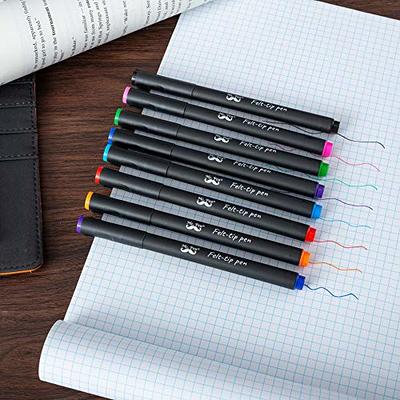 Mr. Pen- Felt Tip Pens, Pens Fine Point, Pack of 8, Fast Dry, No Smear,  Colored Pens, Journaling Pens, Felt Pens, Planner Markers, Planner Pens in  2023