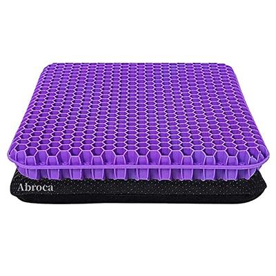 Full Gel Coccyx Seat Cushion - Egg Gel Cushions Office Chair Cushion Car  Seat Cushion for Back, Sciatica, Hip, Tailbone Pain - Butt Pillow Chair Pad