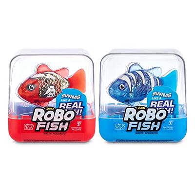 Robo Alive Robo Fish Series 2 (Red + Blue 2 Pack) by ZURU Robotic Swimming  Fish Water Activated, Changes Color, Comes with Batteries,  Exclusive  - Red + Blue (2 Pack),Multi,7165G - Yahoo Shopping