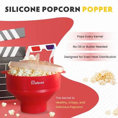 Popcorn Machine Hot Air Electric Popper Kernel Corn Maker No Oil Popcorn Maker