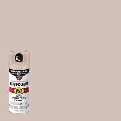 Rust-Oleum Stops Rust 12 oz. Protective Enamel Satin Black Spray Paint (6-pack)