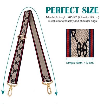 3.8cm Wide Crossbody Strap Purse-Green Bag Strap-Guitar Strap-Striped Purse  Strap-Handbag Strap Shoulder Replacement Purse - Yahoo Shopping