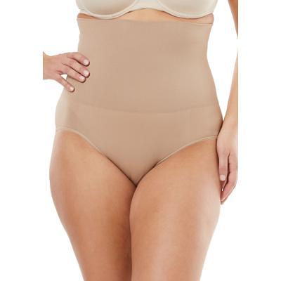 Plus Size Women's Control Top Shaping Panties by Exquisite Form in Nude  (Size M) - Yahoo Shopping