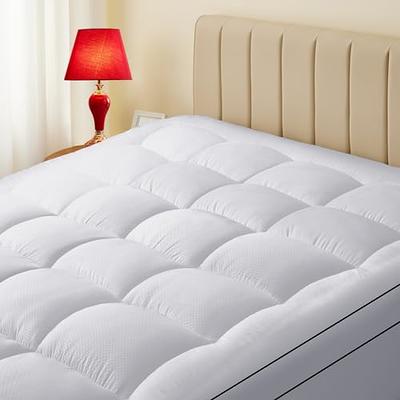 Maxi Down Alternative Bed Pillow Cotton Cover Queen White