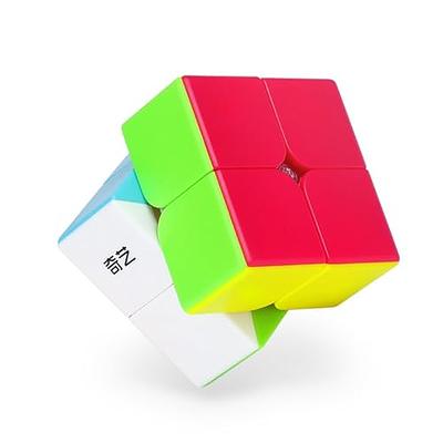 QiYi QiYuan 4x4 Stickerless Black Magic Cube 4*4*4 Speed Puzzle QiYuan S2