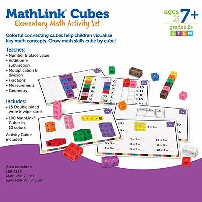 Learning Resources Mathlink Cubes Kindergarten Math Activity Set:  Fantasticals!