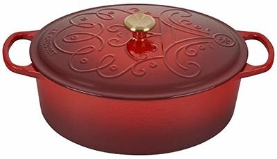 Le Creuset Enameled Cast Iron Signature Oval Baker, 5/8 qt. (8), Cerise