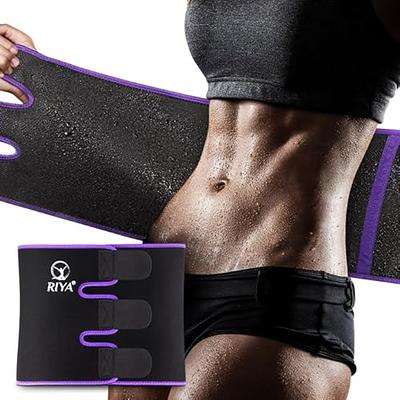 Weight Loss Sweat Waist Trimmer Belt Work Out Body Shaper Wrap Fat Burn Band  USA