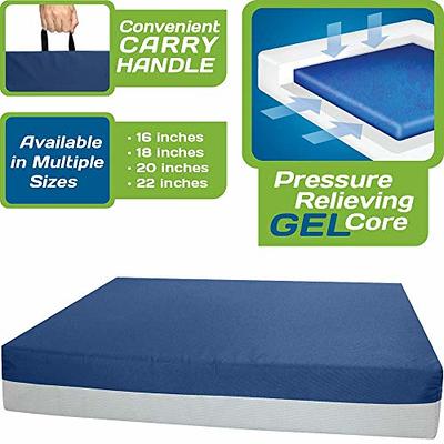 Sammons Preston Pommel Wedge Cushion, Wheelchair Accessory, Seat Pad, Foam  Support Pad, Lower Back, Tailbone, and Sciatica Pain Relief, Slide Control