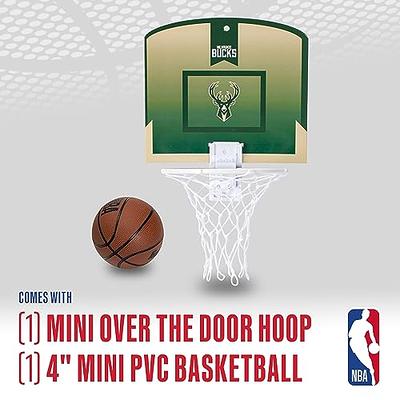 Nba Milwaukee Bucks Mini Over The Door Hoop : Target