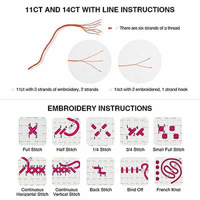 FREEBLOSS 12 Pairs DIY Plastic Canvas Kit Cross Stitch Earring Making Kit  with Instruction Plastic Canvas Crafts Embroidery Canvas Kit for Adults