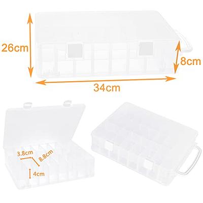 Double-Sided Adjustable Compartments Storage Container