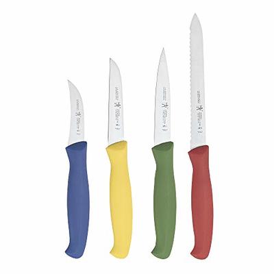 HAUSHOF Kitchen Knife Set 5Piece Rainbow Knife Sets Premium Steel Knives Set  NEW