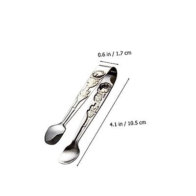Kitchen Tongs Small Silicone Tongs With Stainless Steel - Temu