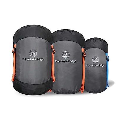Hikenture Compression Sack for Sleeping Bag, Upgrade Anti-Tear Nylon  Sleeping Bag Stuff Sack, 10L/14L/20L/30L Water-Resistant Compression Bag,  Storage