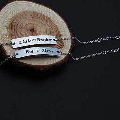 Brother Sister Bracelet Set, Brother Sister Gifts, Matching