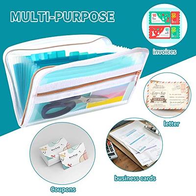 Amazon.com : SKYDUE Receipt Coupon Organizer Holder, 13 Pockets Small  Accordion File Organizer, Expanding File Folder for Envelope, Bill, Check  Tax. 10 * 5.5 Inches : Office Products