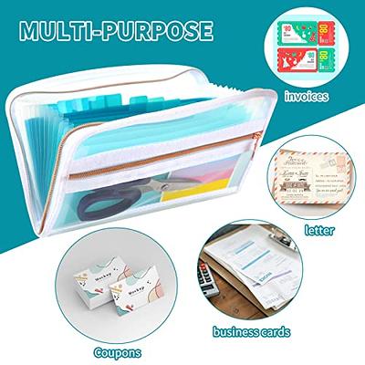 13 pockets A6 Expanding Accordion File Folder Mini Organizer - Temu