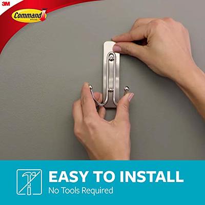 3M Command Water Resistant Strips Hook Damage-free Hanging