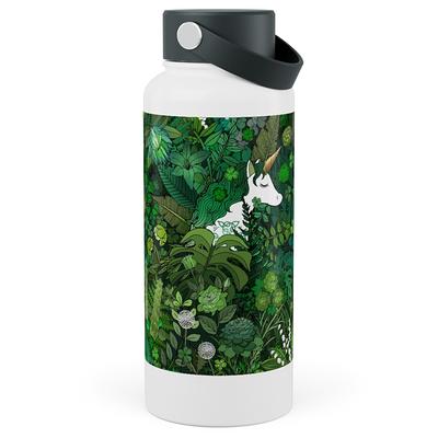 Photo Water Bottles: Nice - Green Stainless Steel Wide Mouth Water Bottle,  30Oz, Wide Mouth, Green - Yahoo Shopping