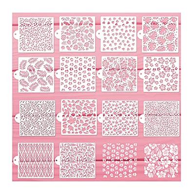 Cake Stencils Decorating Buttercream, Templates Floral Cookie Fondant  Dessert Stencil Lace Cake Stencil & Template,Wedding Cake Birthday Cake  Spray Flower Edge Molding Baking Tool for Bakery - Yahoo Shopping