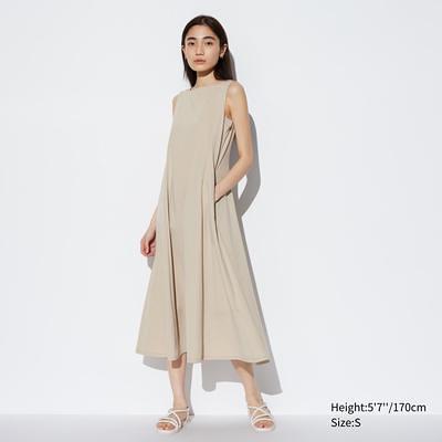 UNIQLO EXTRA STRETCH AIRism SLEEVELESS MINI DRESS