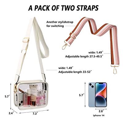 Large Stadium Crossbody with Adjustable Strap