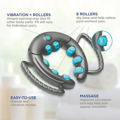 Manual Neck Massager Trigger Point Roller Massager Pain Reli - Inspire  Uplift