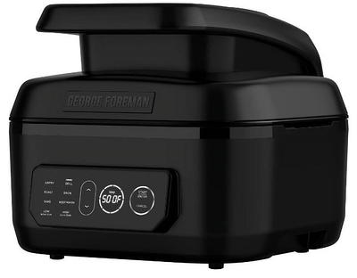 George Foreman IndoorOutdoor 15 Serving Domed Electric Grill Silver 2 Sq.  ft. Cooking Area Electric Freestanding IndoorOutdoor Silver - Office Depot