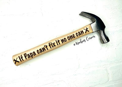 If Grandpa Can't Fix It No One Can - Custom Father's Day Engraved