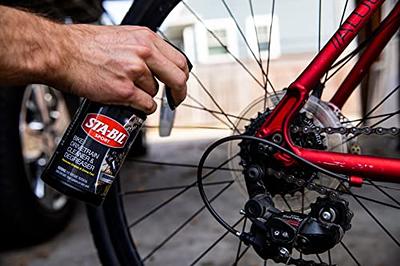 STA-BIL SPORT Drivetrain Cleaner & Degreaser - Bicycle Chain Cleaner - For  Regular or Electric Bikes - Bike Cleaning Spray - Dirt and Oil Remover -  10oz, (22505) - Yahoo Shopping